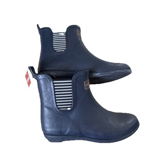 Women's Hisea Serene Waterproof Boots Size 9 Navy‎ Yardwork Rainboots Anti-slip - Picture 3 of 5